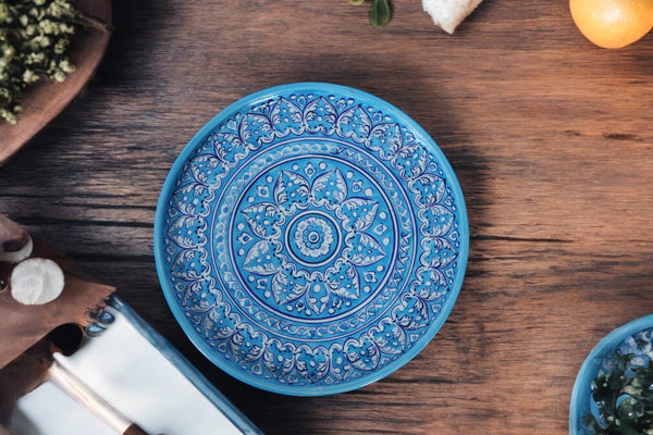 Pizza Plate (Blue)