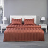 Quilt cover (Pink- wide stripe)
