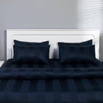 Classic Navy Blue Duvet Cover - Handmade Stories