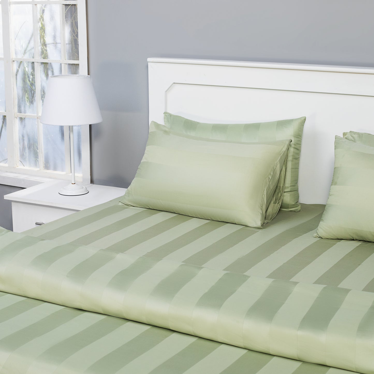 Pistachio Green Duvet Cover Set