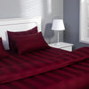 Burgundy Duvet Cover Set