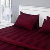 Burgundy Duvet Cover Set