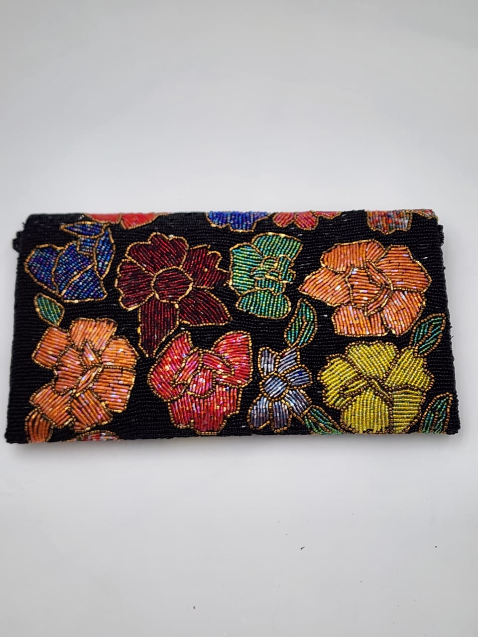 Handmade Beaded Clutch with string (Design-7)