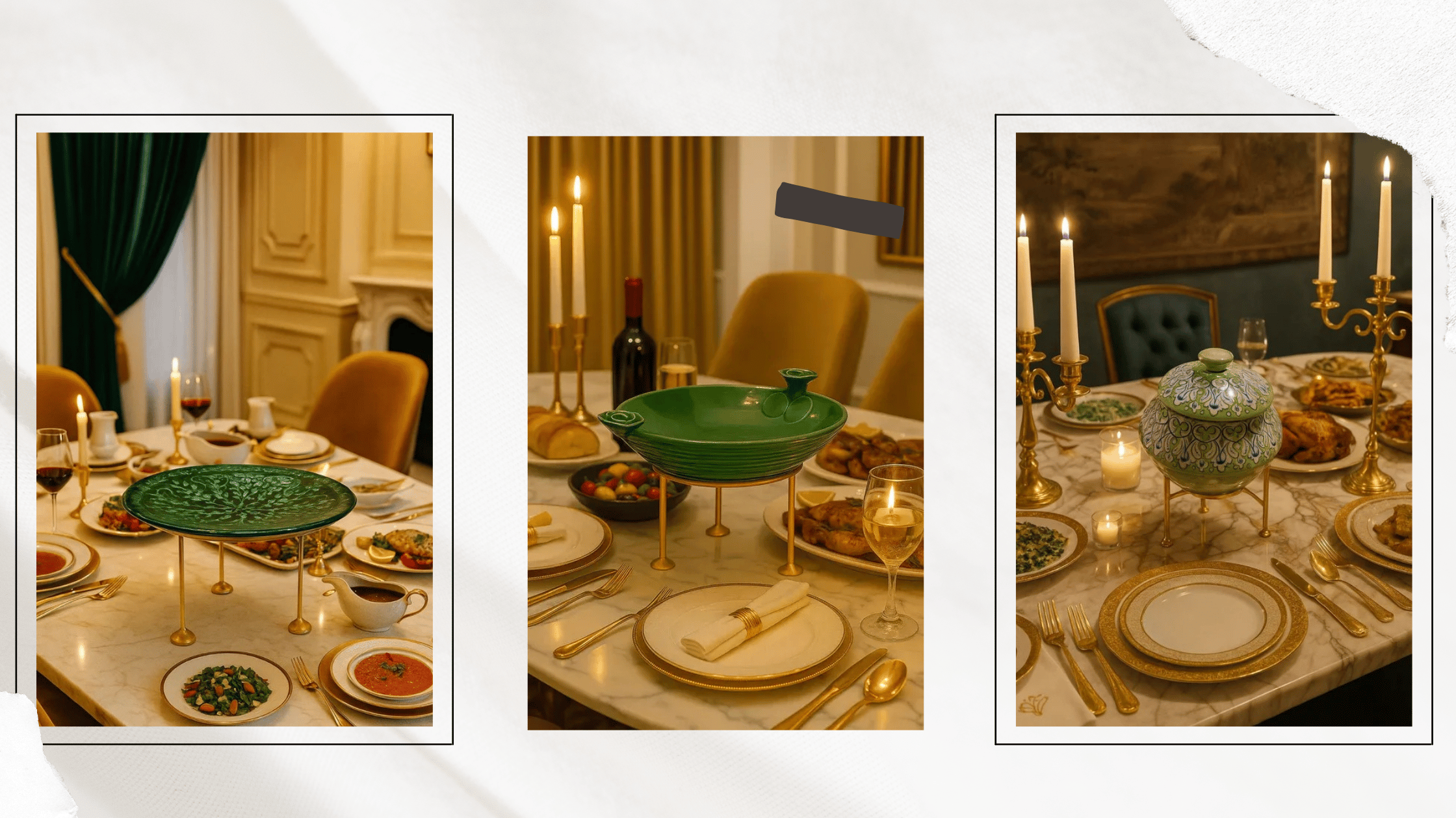 Ceramic Serving Banner