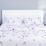 Quilt Cover Set (Ivory white butterfly) - Handmade Stories