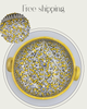 Yellow & White Serving Dish (Karahi) Australia