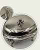 Hammered Oval Chafing Dish / Food Warmer