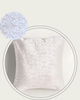 Velvet Embroidered Cushion Cover (Ivory White)