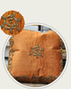 Handmade Velvet Cushion Cover (Beige and Gold)