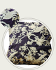 Black and Beige- Embroidered Cushion Cover