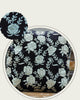 Handmade velvet Cushion Cover (Black and Silver)