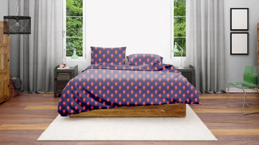 Quilt Cover Set (Red Dots) - Handmade Stories