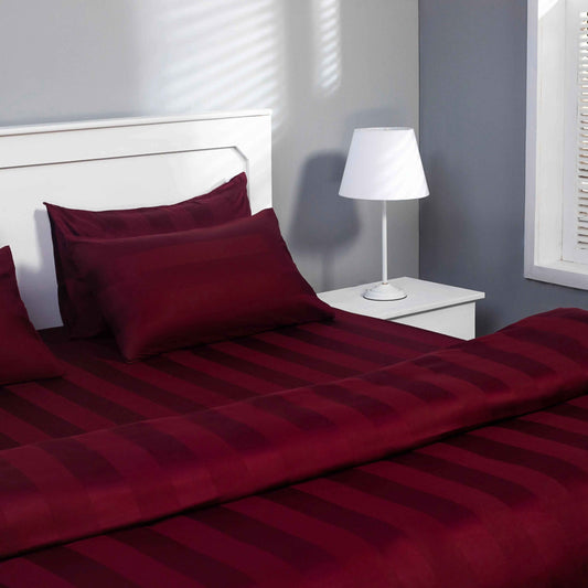 Quilt Cover Set (Wine)