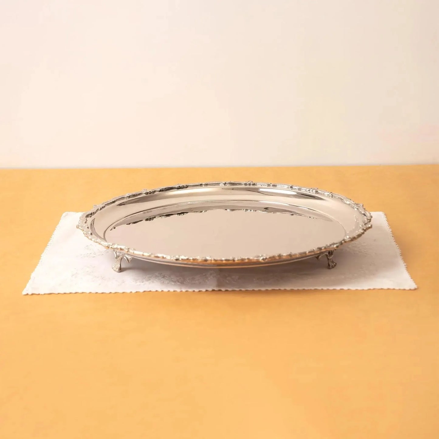 Round Serving Platter - Handmade Stories