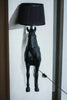 Royal Black Horse Wall hanging Lamp - Handmade Stories