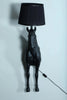 Royal Black Horse Wall hanging Lamp - Handmade Stories