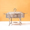 Oval Scalloped Chafing Dish (Small) - Handmade Stories