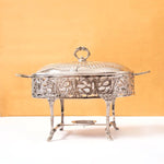 Oval Scalloped Chafing Dish (Small) - Handmade Stories