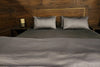 Metallic grey Duvet Cover Set