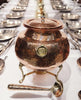 Copper Hammered Chafing Dish (serving 3-4 kg) - Handmade Stories