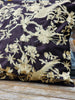 Embriodery Cushion Cover (Gold on Black)