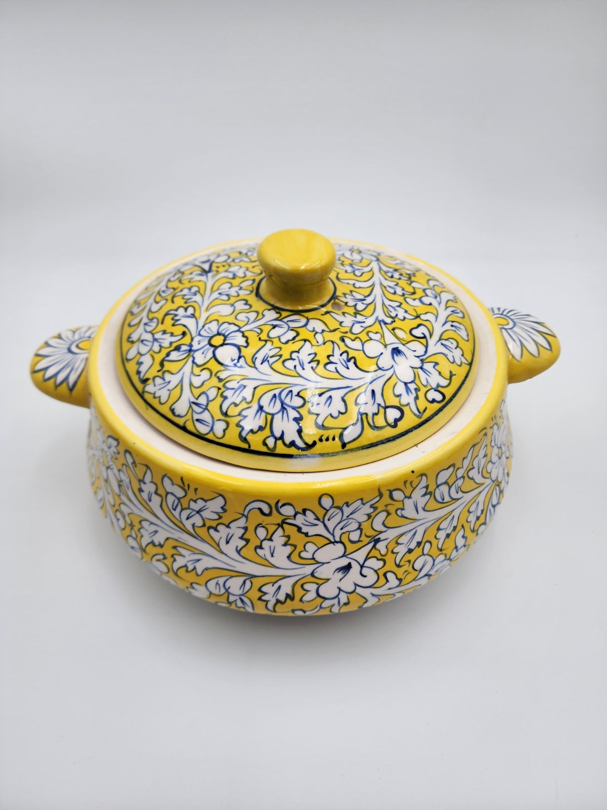 Handmade ceramic serving pot- Handi