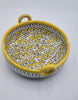 Yellow and White serving dish (Karahi)