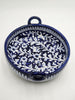 Blue pottery serving dish (Karahi)