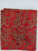 Red and Gold Handmade Beaded Runner