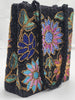 Elegant Black Hand Embellished Beaded Women Handbag (Design-II)