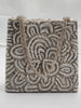 White Beaded Women Handbag