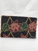 Black Colorful Floral Handmade Beaded Designer Bag (Design-III)
