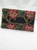 Black Colorful Floral Handmade Beaded Designer Bag (Design-III)