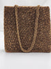 Bronze Beaded Women Handbag