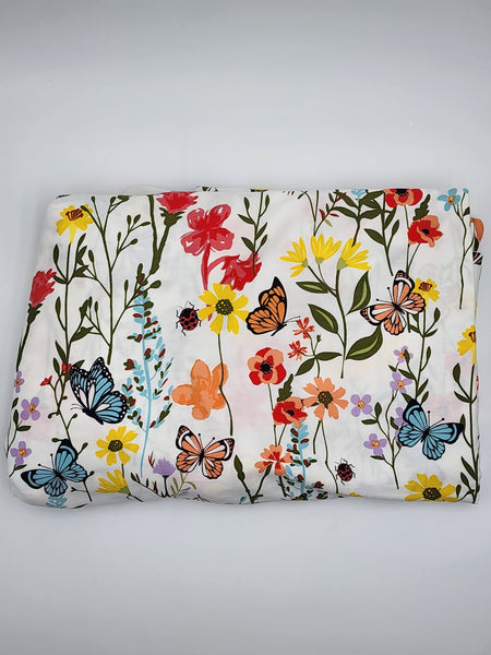 Quilt Cover Set (Butterflies and Flowers)