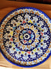 Multi color ceramic plate