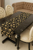 Handmade Table Runner (Black and Gold -4)