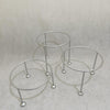Silver Serving Riser (Set of 3)