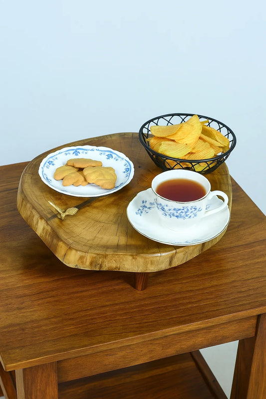 Wooden Serving Platter ( butterfly)