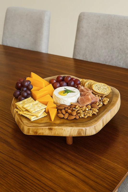 Wooden Serving Platter ( butterfly)