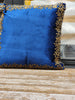 Handmade Velvet Cushion Cover (Cobalt blue)