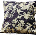 Black and Beige- Embroidered Cushion Cover