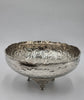 Floral Engraved Brass Bowl