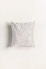 Velvet Embroidered Cushion Cover (Ivory White)