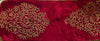 Handmade Beaded Runner - Deep Red and Gold