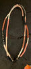 Fabric wrapped beaded necklace - Design 5
