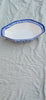 Handmade Ceramic Blue Floral Deep Bowl