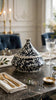 Calligraphy Ceramic Tagine (Black)