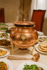 Copper Hammered Buffet Warmer (Daig) (serving 4-5 kg)
