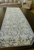 Grey and Silver with Pearl Handmade Table Runner Set
